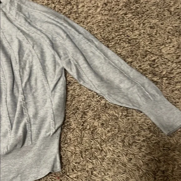 Tahari Gray Crew Neck Sweater - Picture 6 of 6
